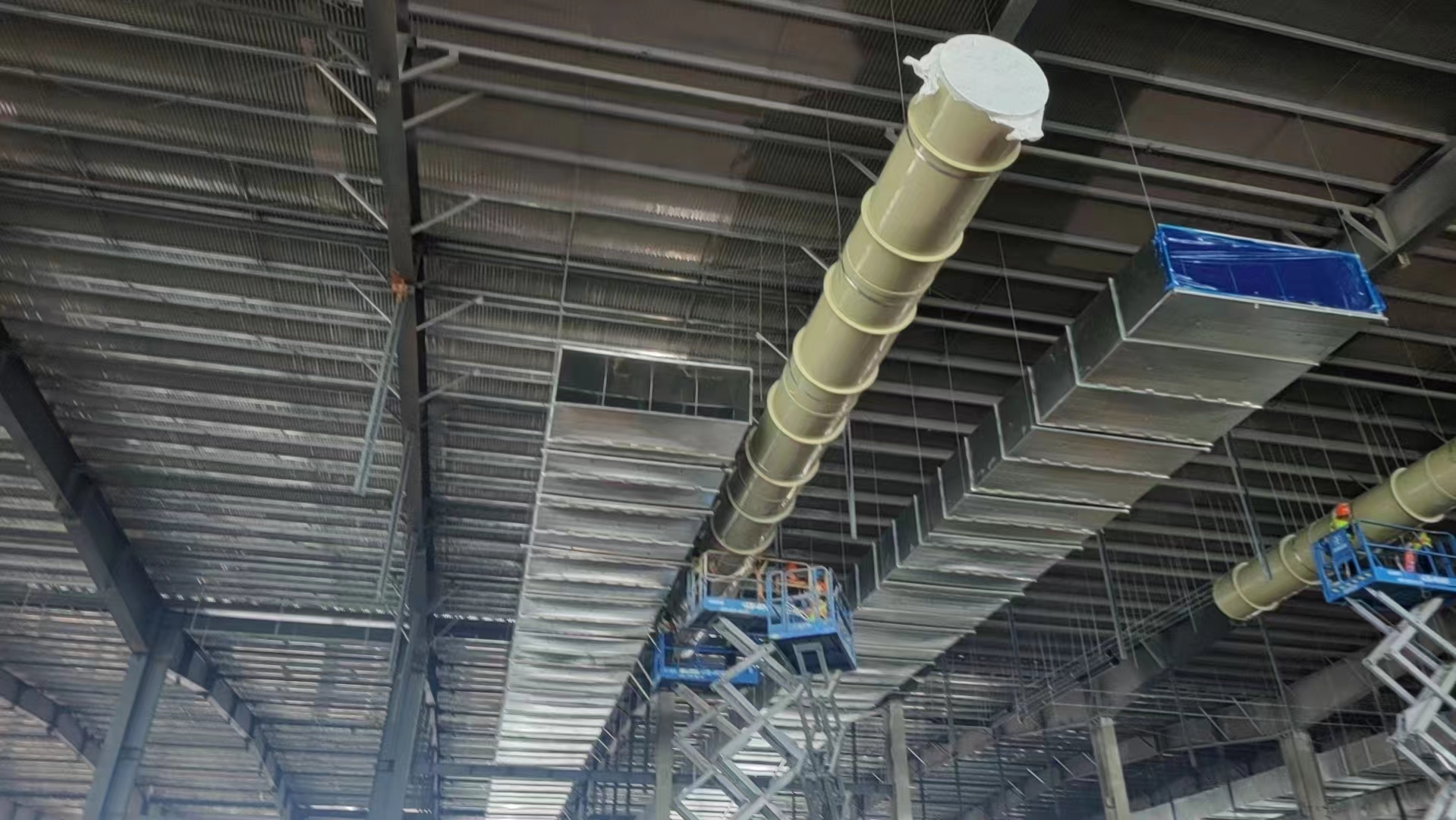 全管通通風風管在凈化空調系統的應用